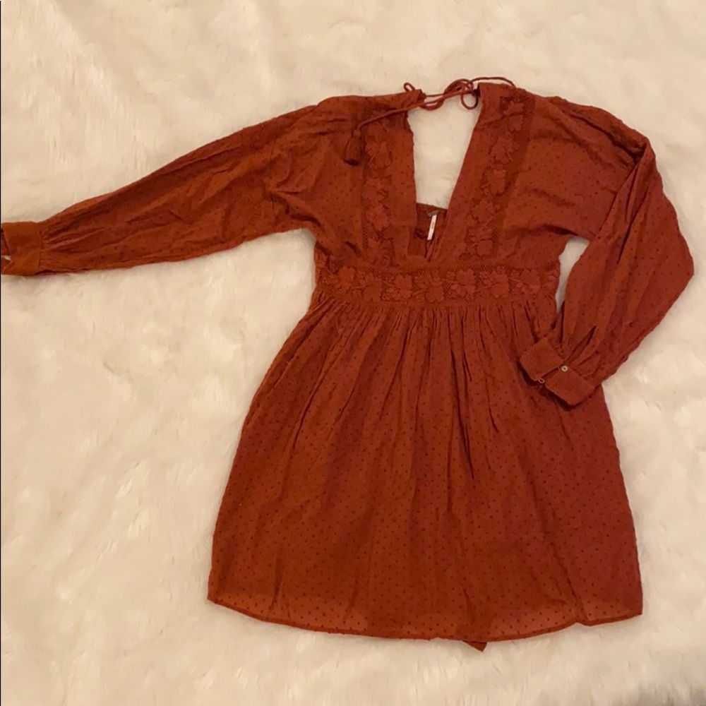 Free People Low Back Dress